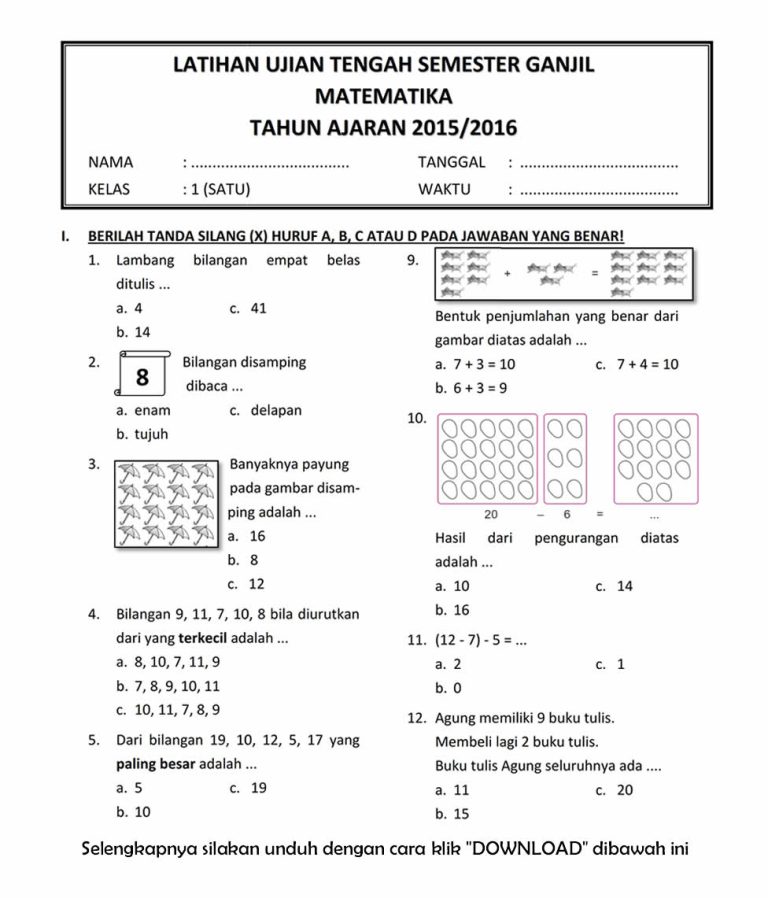 7 Rahasia Nilai Sempurna Soal Tematik Kelas 2 Semester 2 yang Jarang Diketahui Orang Tua