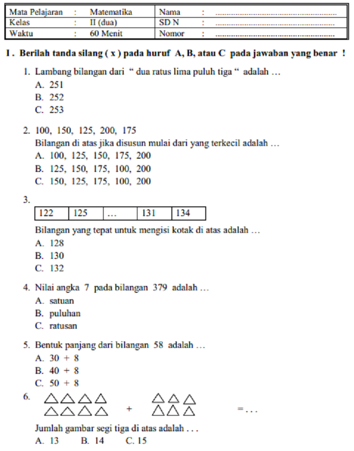 Menguasai Matematika Kelas 2 SD Semester 1 Kumpulan Soal Latihan dan